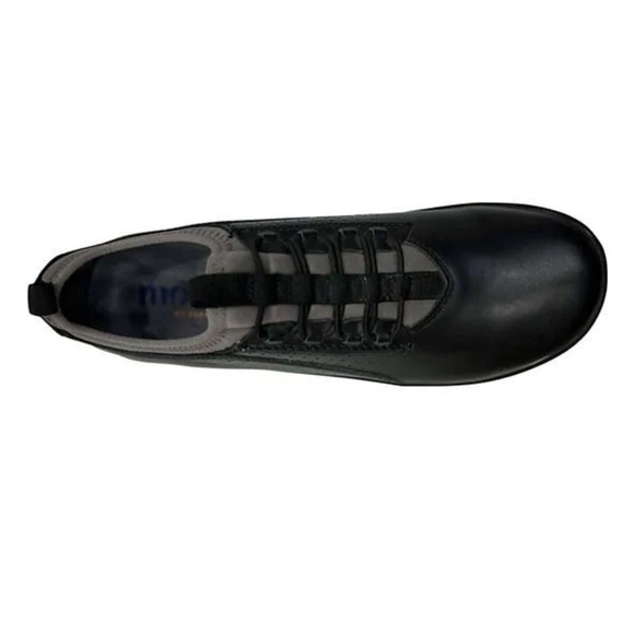 Leather Moshn by Klogs NWT Tempo Lace Up Black/Charcoal shoes size 6. - Picture 3 of 11